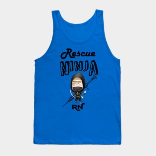 Rescue ninja RN - men -nurse nursing lvn lpn nurse practitioner Tank Top